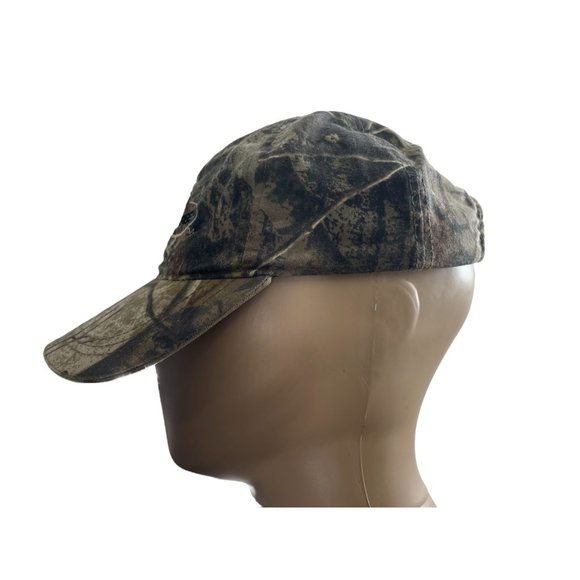 Signatures Men's Team Realtree Brown Realtree Camoflauge Strapback Baseball Cap - Picture 2 of 6